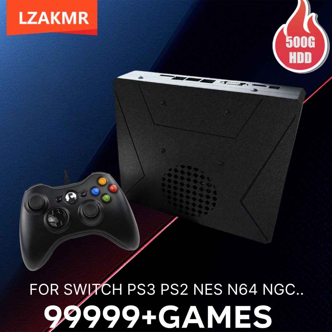Retro Gaming Design - LZAKMR S1 Retro Game Console Dual