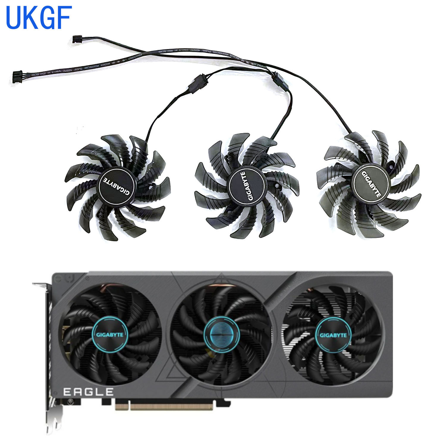 Nvidia Vga Rtx 4060 - Brand New 75MM 4PIN PLD08010S12HH RTX