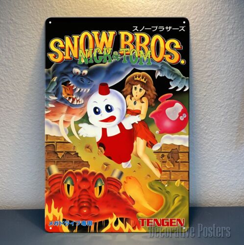 Retro Gaming Videos - p1,Snow Bros Nick&Tom Retro Tengen Video