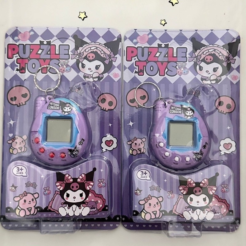 Retro Gaming Setup - Retro Electronic Pet Game Console -