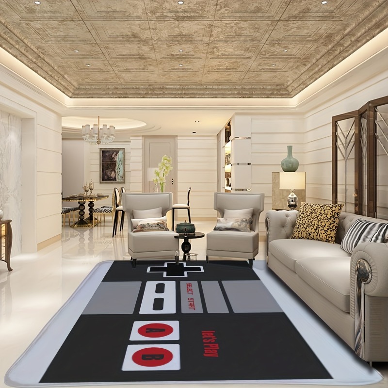 Game Area Rugs 3D Printed Play - Retro Gaming Rug review and price