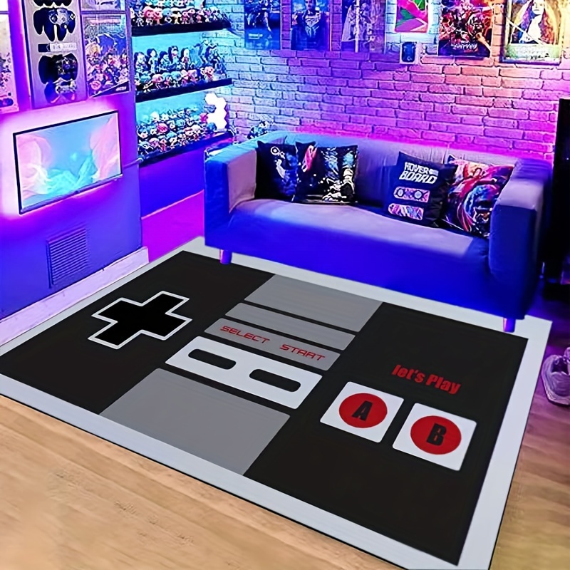 Game Area Rugs 3D Printed Play - Retro Gaming Rug review and price