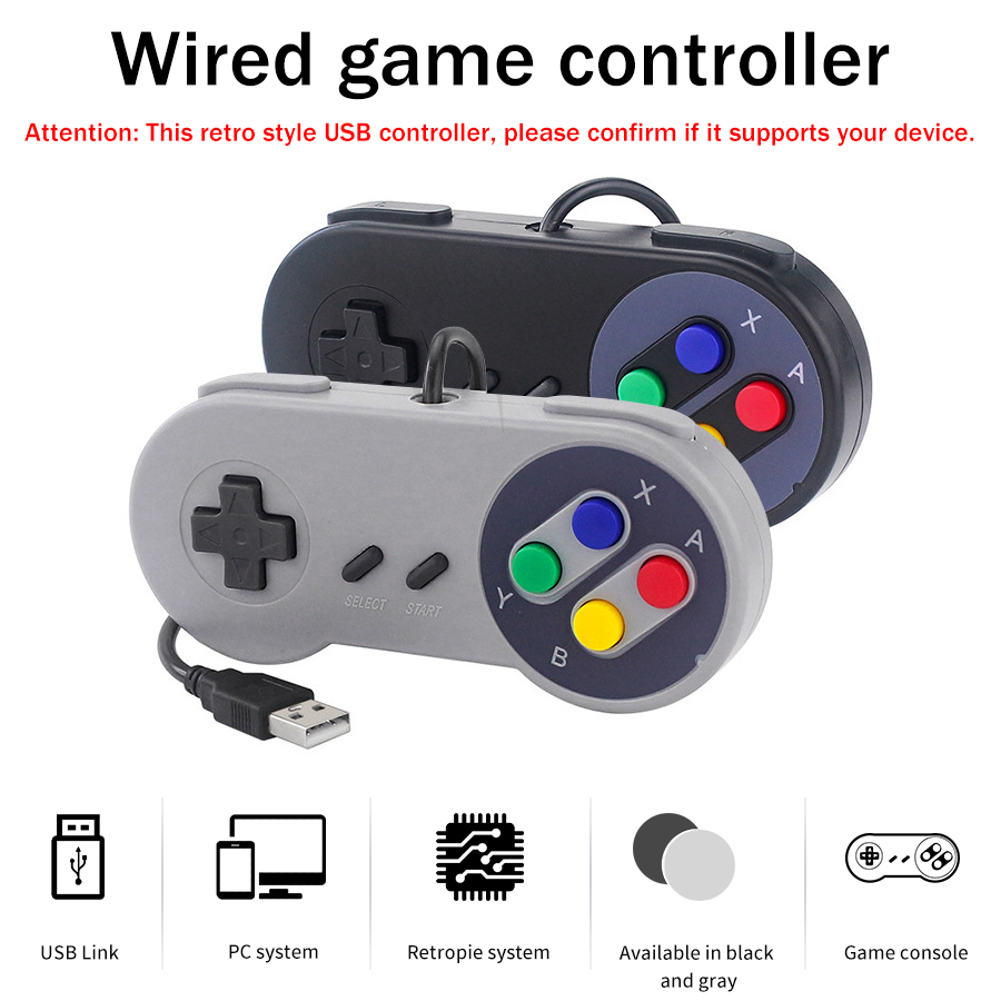 1-2 pcs SNES USB Controller Re - Raspberry Pi Retropie review and price