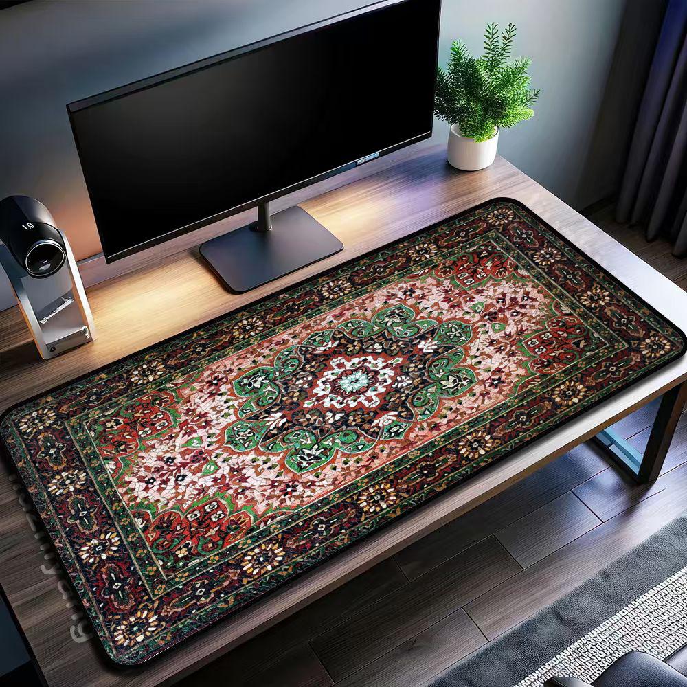 Vintage Persian Rug Pattern La - Retro Gaming Rug review and price
