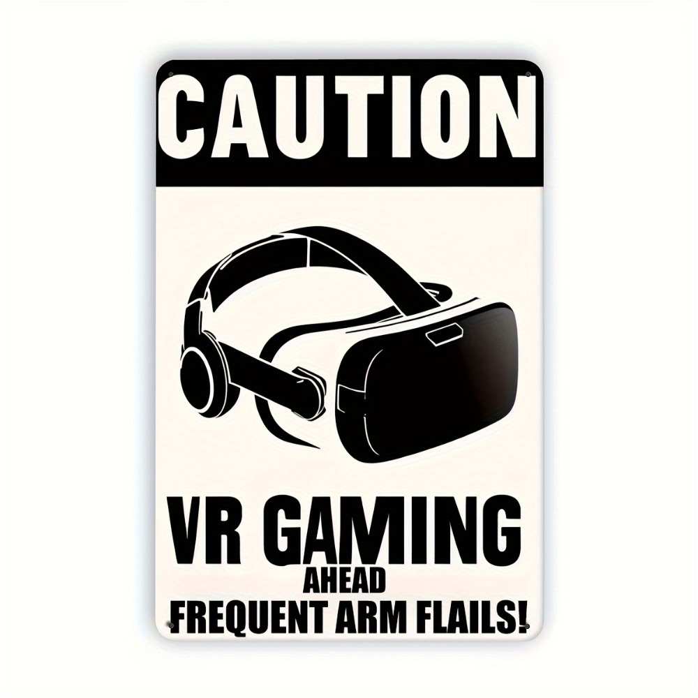 1PC Caution VR Gaming Metal Ti - Retro Gaming Vr review and price