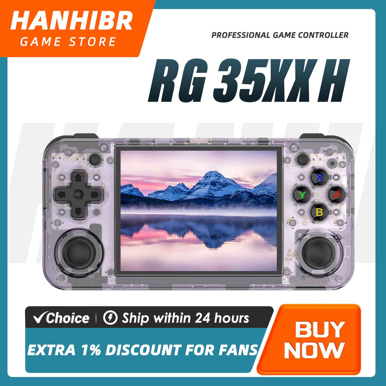 ANBERNIC RG35XX H Horizontal R - Retro Gaming Hdmi review and price