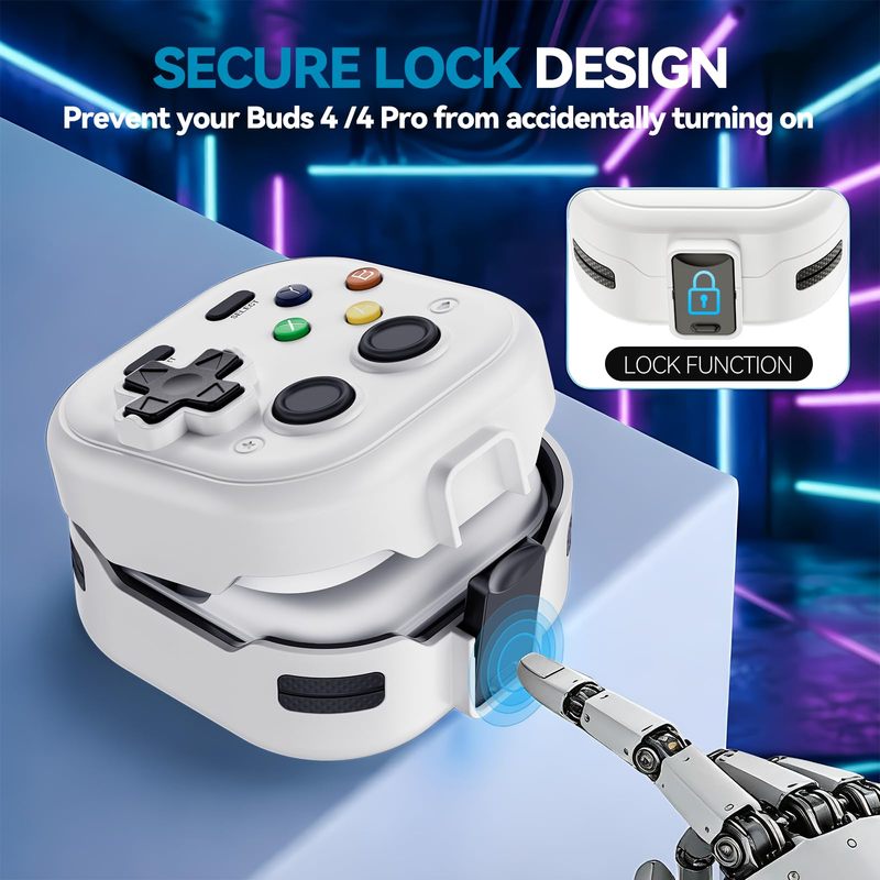 for 2026 Galaxy Buds Pro 4 Cas - Retro Gaming Design review and price
