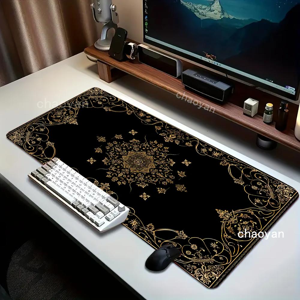 New Black Persian Carpet Myste - Retro Gaming Rug review and price