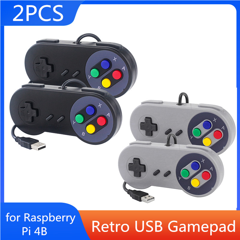 2PCs USB Gamepad Retro Gaming  - Raspberry Pi Retropie review and price
