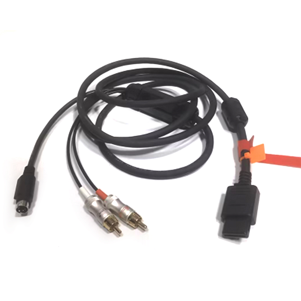 SFC N64 NGC S-Video Cable Shie - Retro Gaming Setup review and price