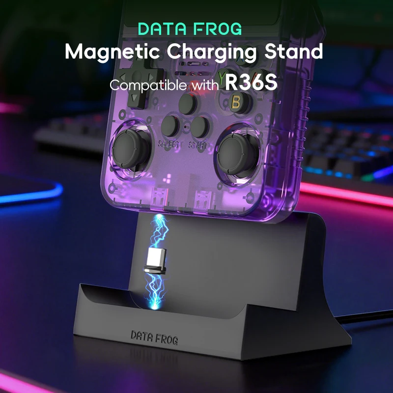 Data Frog R36S Charging Dock S - Retro Gaming Hub review and price