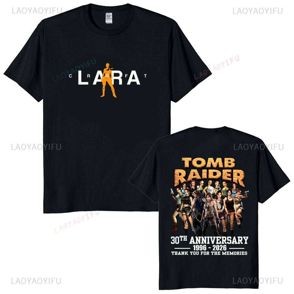 Tomb Raider 30th Anniversary U - Retro Gaming Shirt review and price