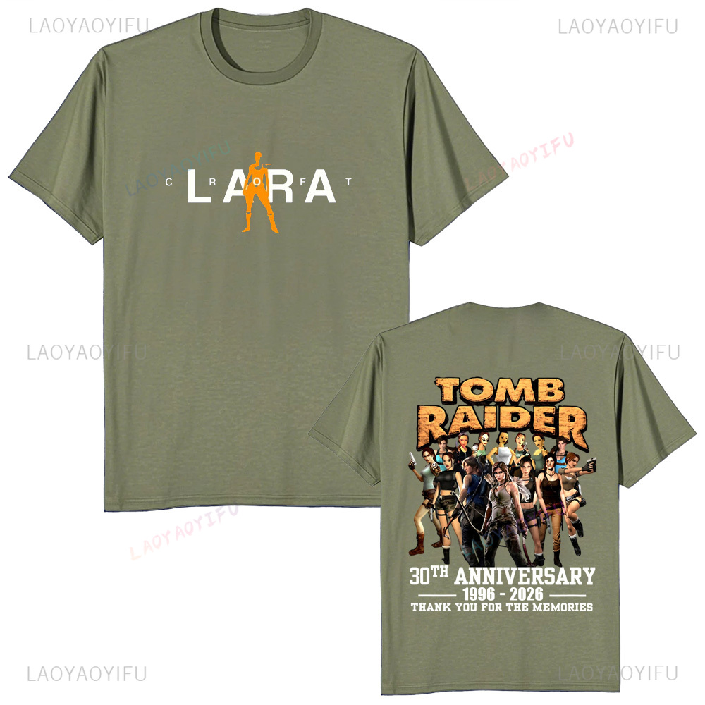 Tomb Raider 30th Anniversary U - Retro Gaming Shirt review and price