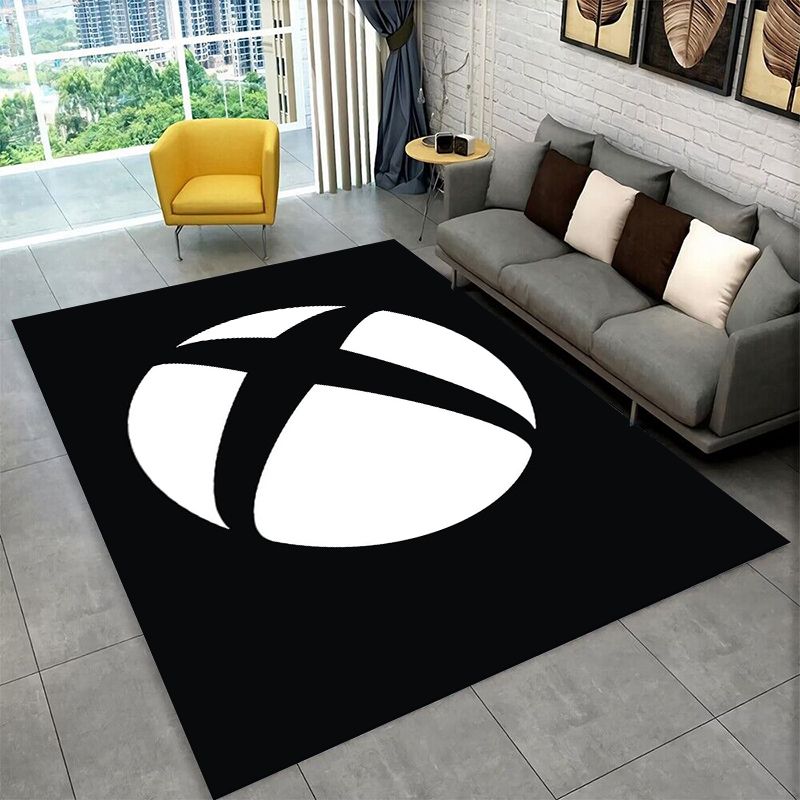 retro Xbox Gaming Gamer Logo C - Retro Gaming Rug review and price