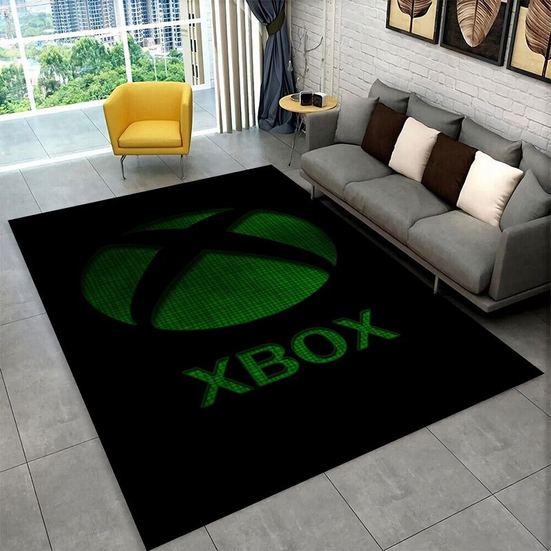 retro Xbox Gaming Gamer Logo C - Retro Gaming Rug review and price