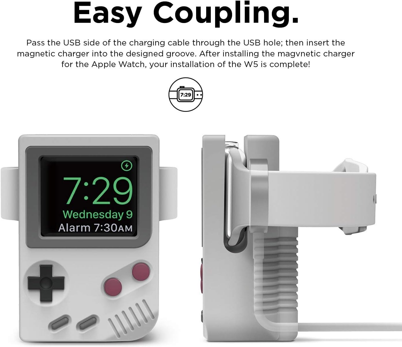 Silicone Holder For iWatch Cha - Retro Gaming Hub review and price
