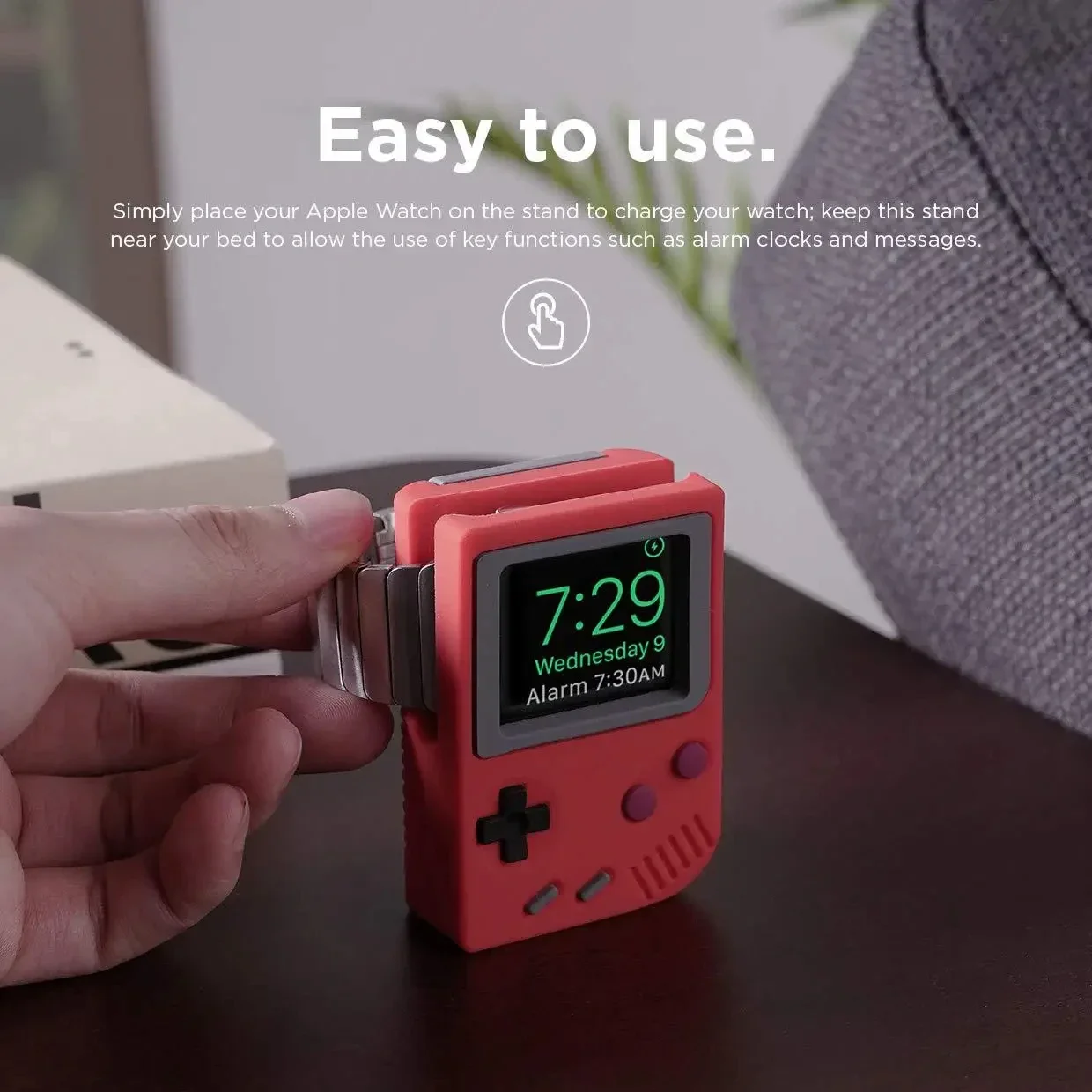 Silicone Holder For iWatch Cha - Retro Gaming Hub review and price