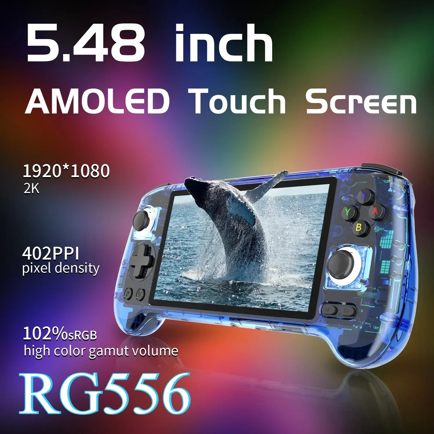 ANBERNIC RG556 Handheld Games  - Retro Gaming Laptop review and price