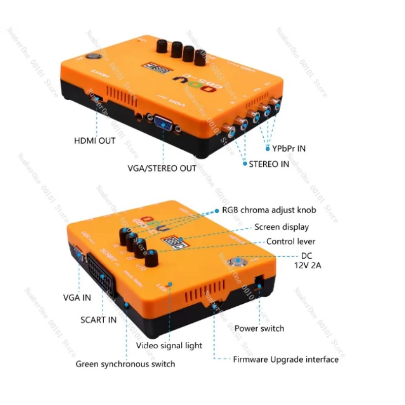 ODV GBS-C AIO RGBS YPbPr RGBHV - Retro Gaming Videos review and price