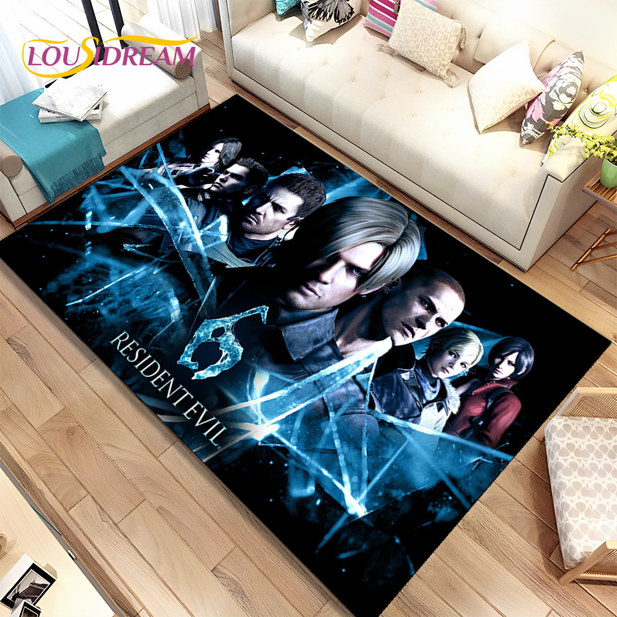 3D R-Resident Evil Games Gamer - Retro Gaming Rug review and price