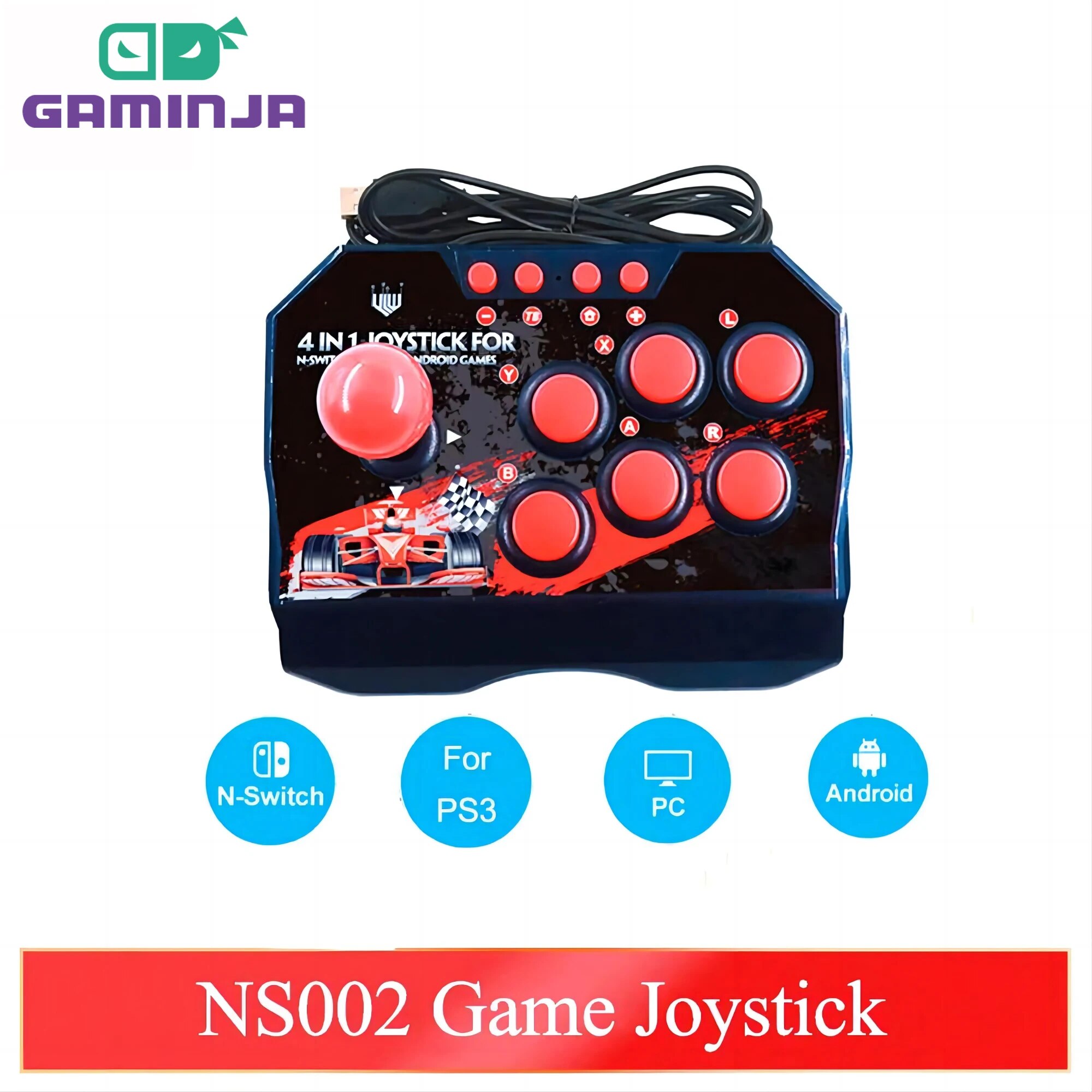 GAMINJA NS002 4 In 1 Retro Arc - Raspberry Pi Retropie review and price