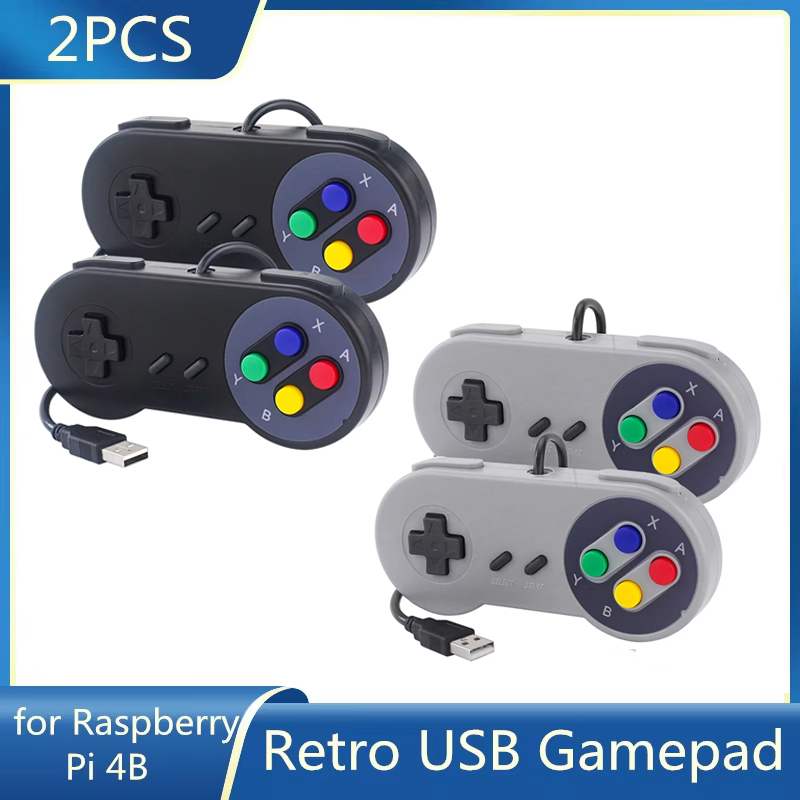2PCs USB Gamepad Retro Gaming  - Raspberry Pi Retropie review and price