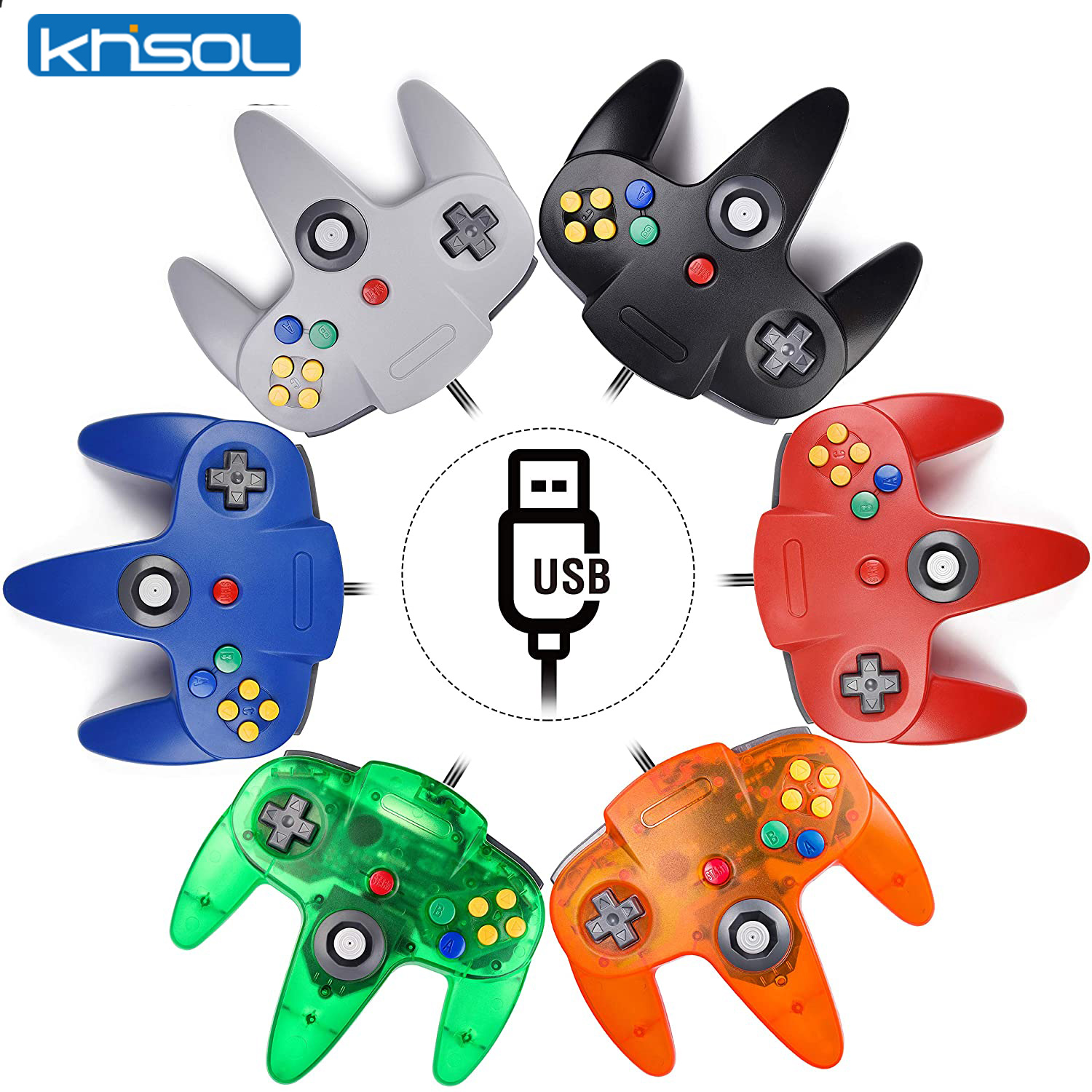 N64 Controller Classic USB Wir - Retro Gaming Corps review and price