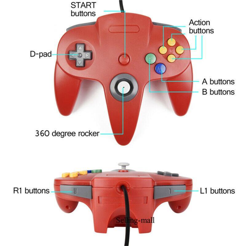 N64 Controller Classic USB Wir - Retro Gaming Corps review and price