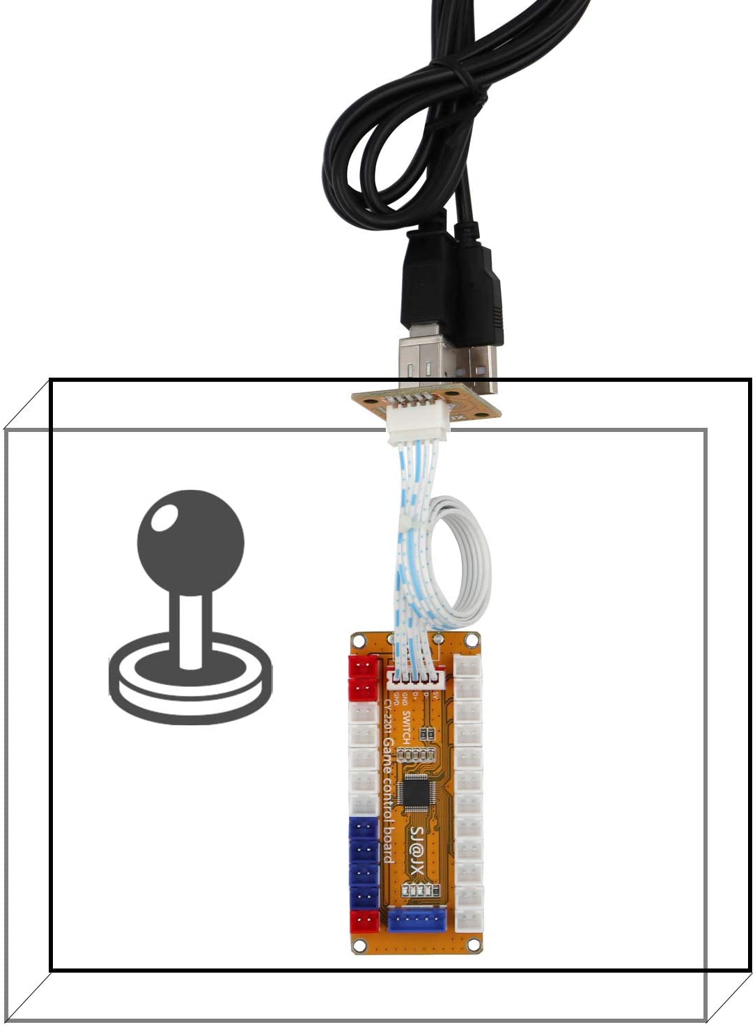 5 in 1 Zero Delay USB Encoder  - Raspberry Pi Retropie review and price