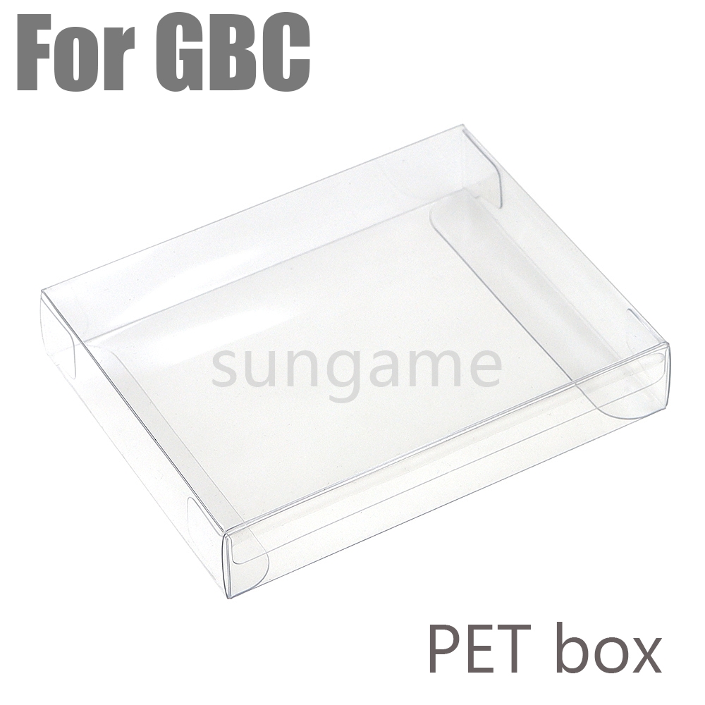 3pcs PET Display Box For GBC P - Game Carrying Case review and price