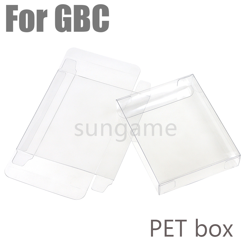 3pcs PET Display Box For GBC P - Game Carrying Case review and price