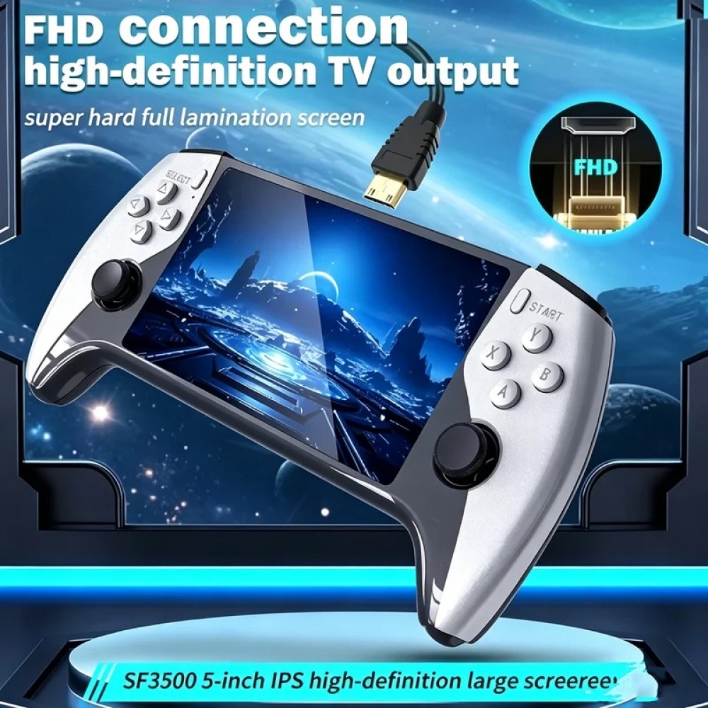 SF3500 5 inch Handheld Game Co - Retro Gaming Setup review and price
